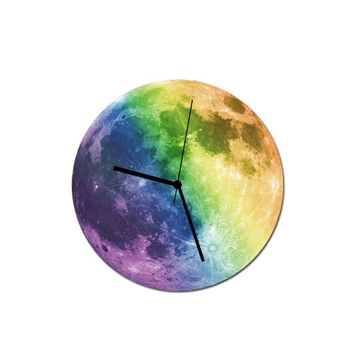 rainbow Wall Clock-