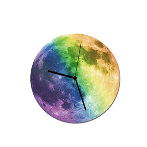 rainbow Wall Clock-