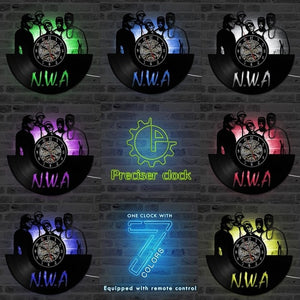 NWA  Wall Clock