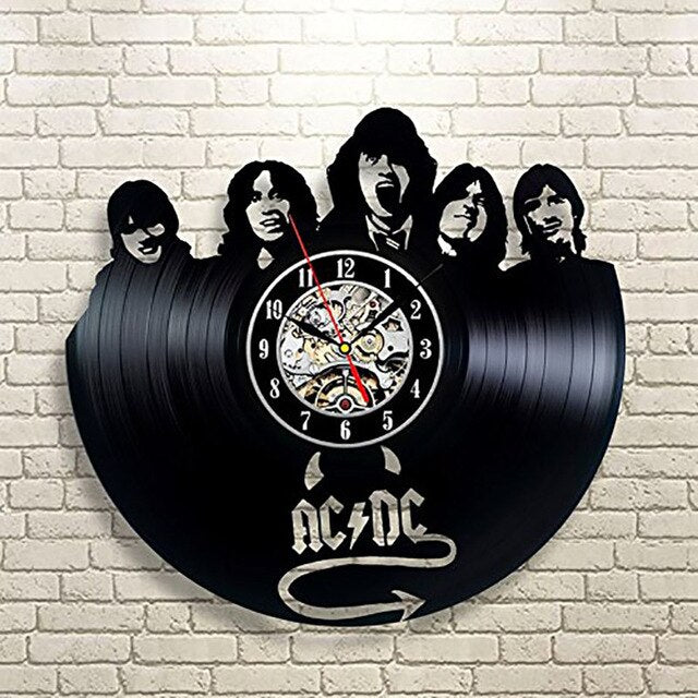 AC DC Wall Clock