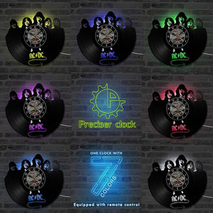 AC DC Wall Clock