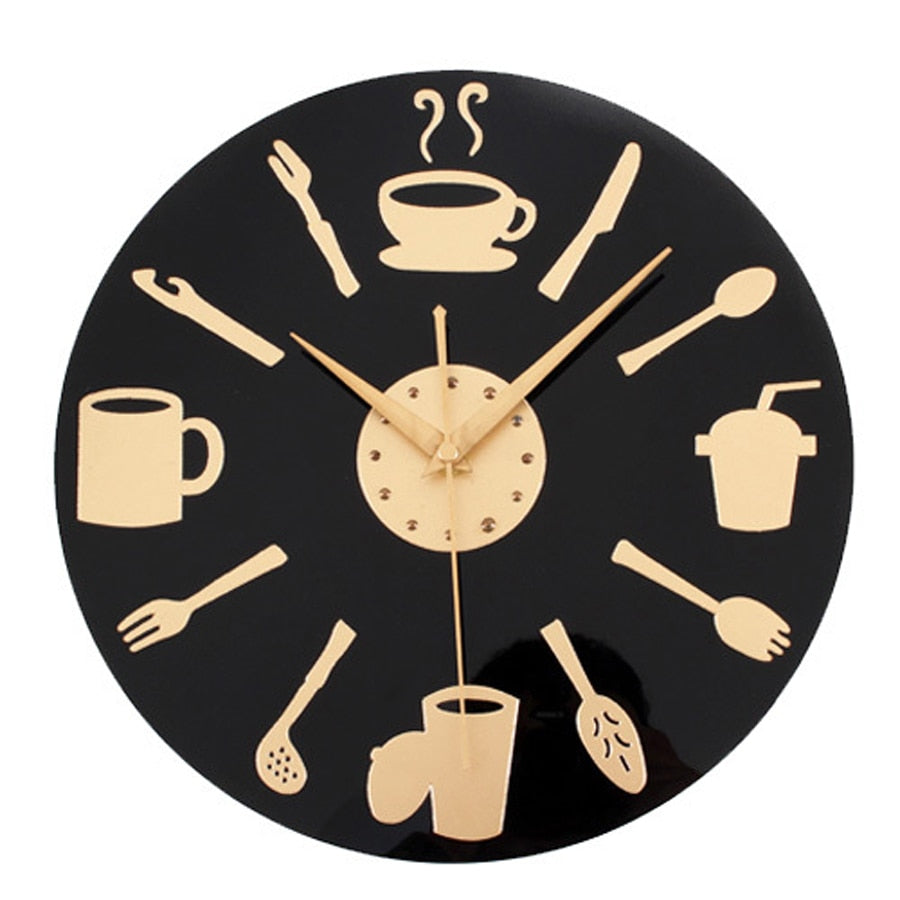 Coffee Time Wall Clock