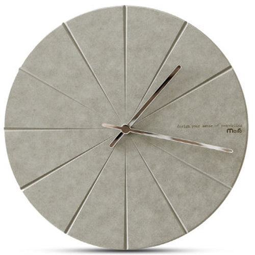 Pine Wood Wall Clock-