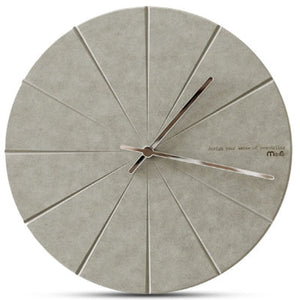 Pine Wood Wall Clock-