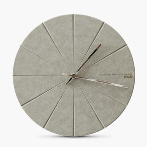 Pine Wood Wall Clock-