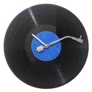 Record Wall Clock-