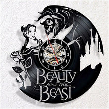 Load image into Gallery viewer, Beauty and Beast Wall Clock