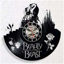 Load image into Gallery viewer, Beauty and Beast Wall Clock