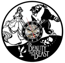 Load image into Gallery viewer, Beauty and Beast Wall Clock