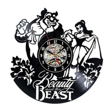 Load image into Gallery viewer, Beauty and Beast Wall Clock