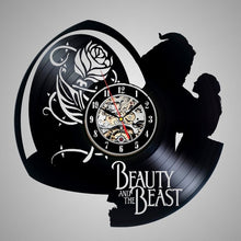 Load image into Gallery viewer, Beauty and Beast Wall Clock