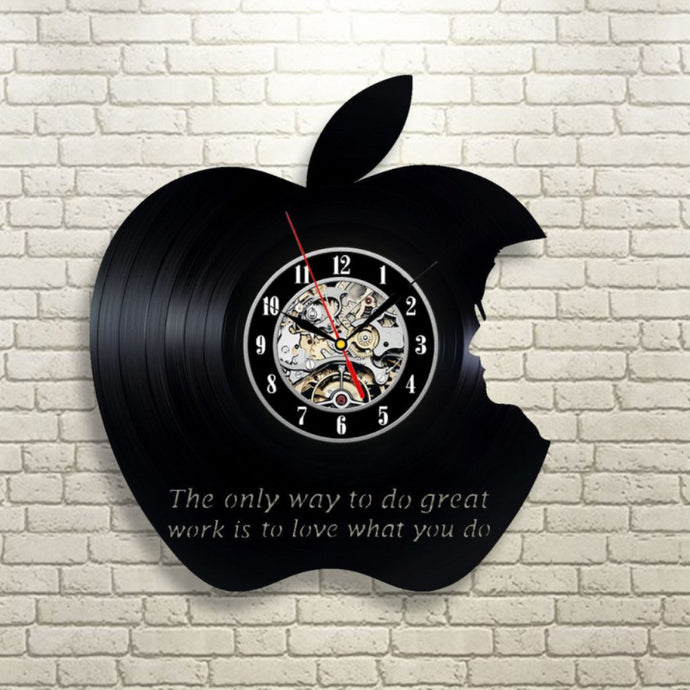 Steve Jobs Wall Clock