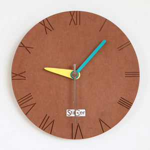 Nordic Wooden Wall Clock-