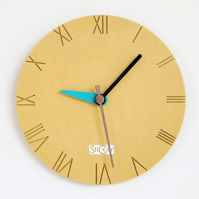 Nordic Wooden Wall Clock-