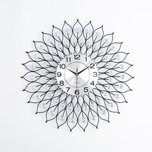 Crystal Diamond Wall Clock