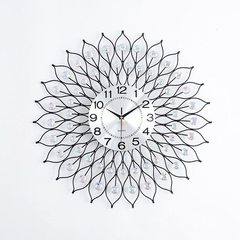 Crystal Diamond Wall Clock