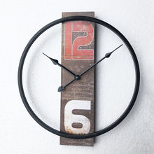 Load image into Gallery viewer, Scandinavian Metal Wall Clock