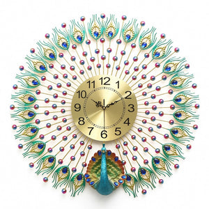 Peacock Wall Clock