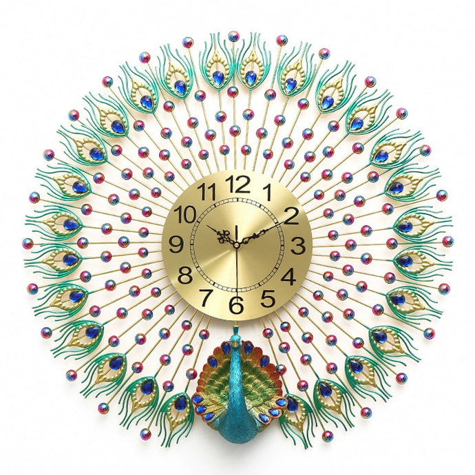 Peacock Wall Clock