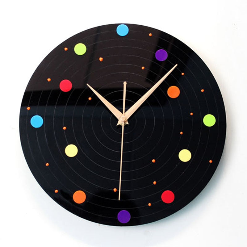 Universe Galaxy Wall Clock-