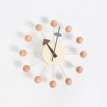 Load image into Gallery viewer, Wooden Balls Wall Clock-